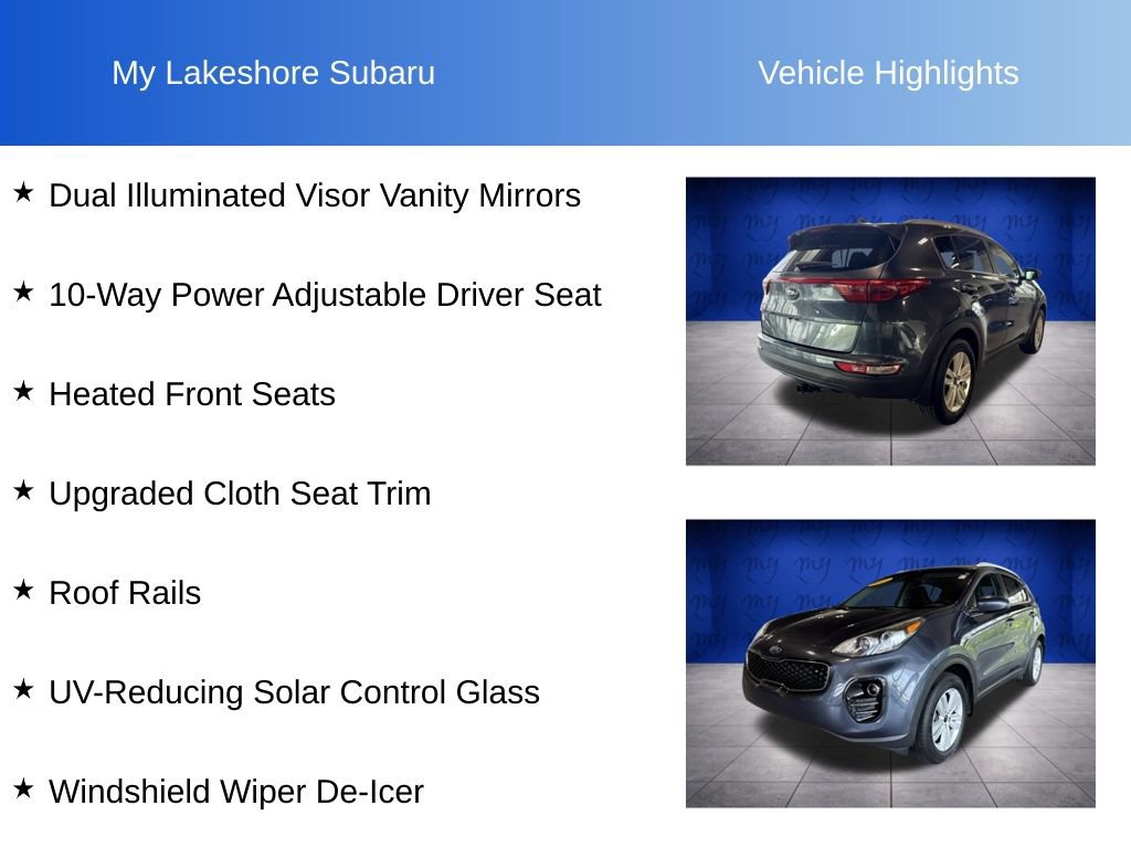 Used 2019 Kia Sportage LX w/ LX Popular Package AWD/4WD image 12