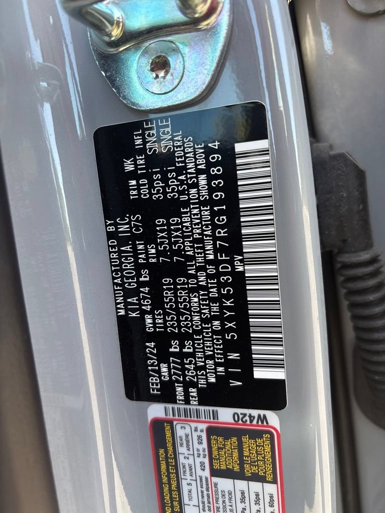 Certified 2024 Kia Sportage SX FWD image 23