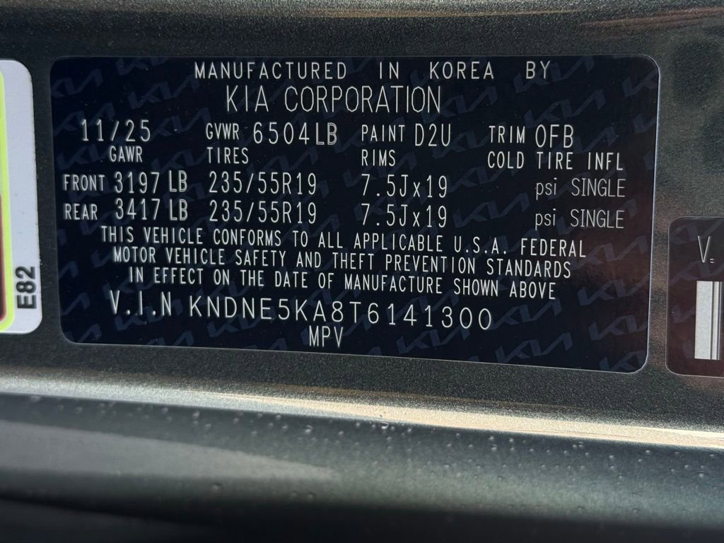 New 2026 Kia Carnival SX Prestige FWD image 37