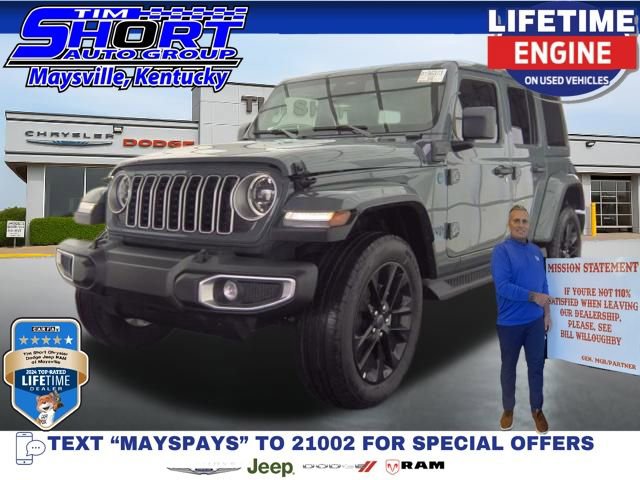 Used 2025 Jeep Wrangler Sahara 4xe image 1