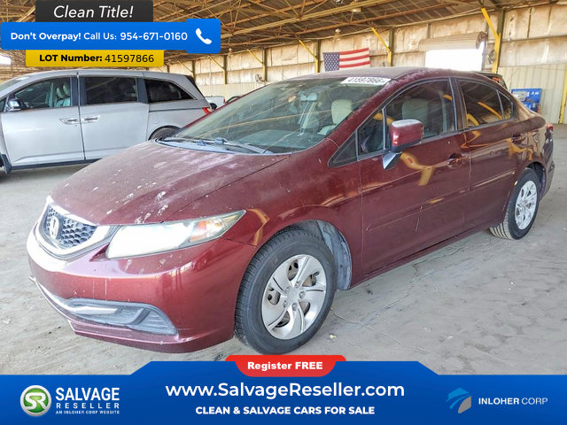 Used 2015 Honda Civic LX image 1