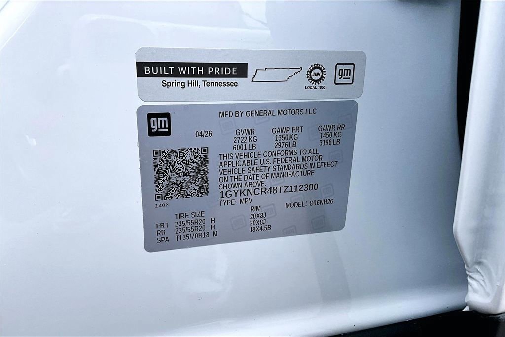 New 2026 Cadillac XT5 Premium Luxury w/ Driver Assist Package FWD image 13