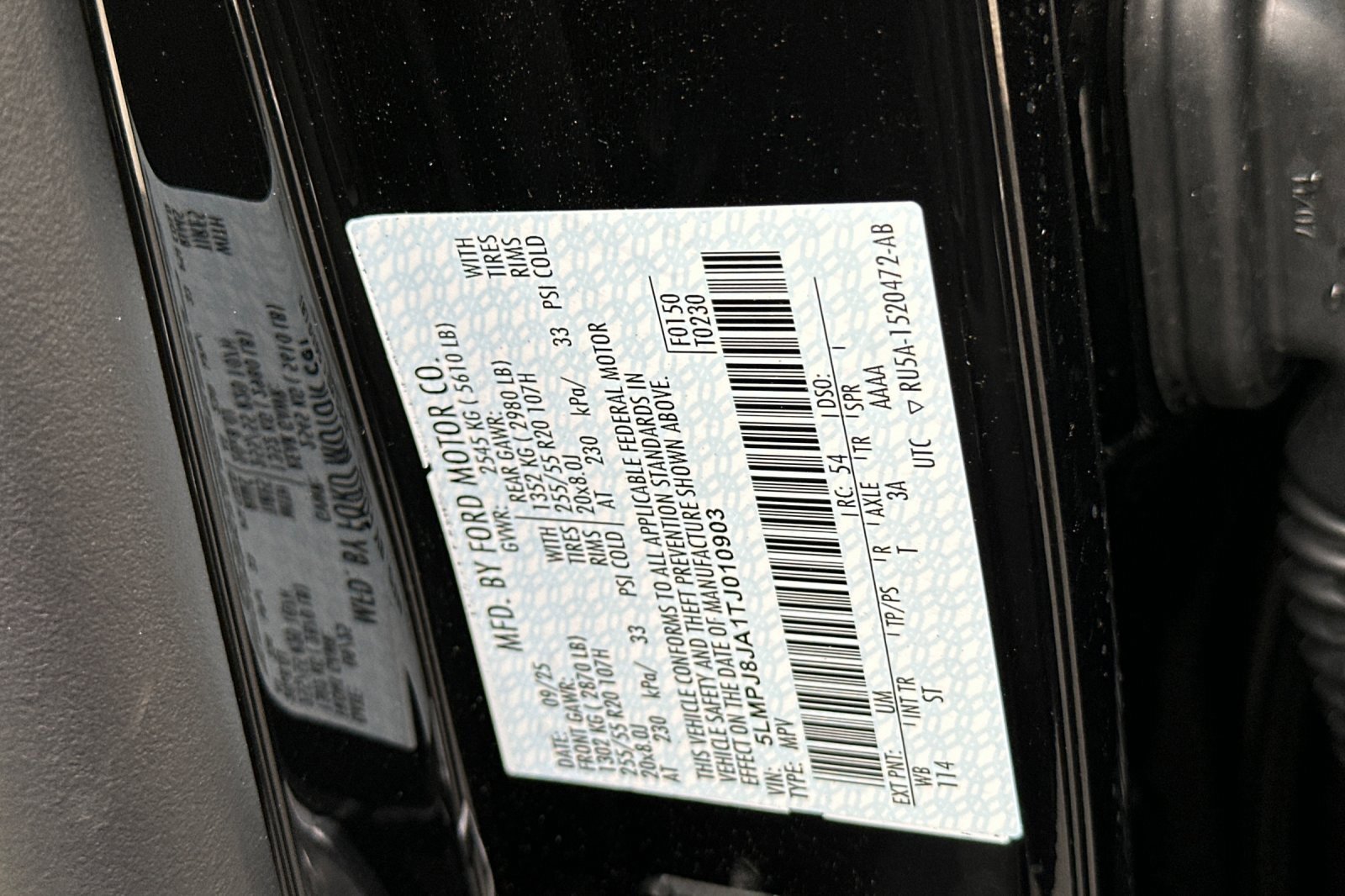 New 2026 Lincoln Nautilus Premier w/ Equipment Group 102A image 27