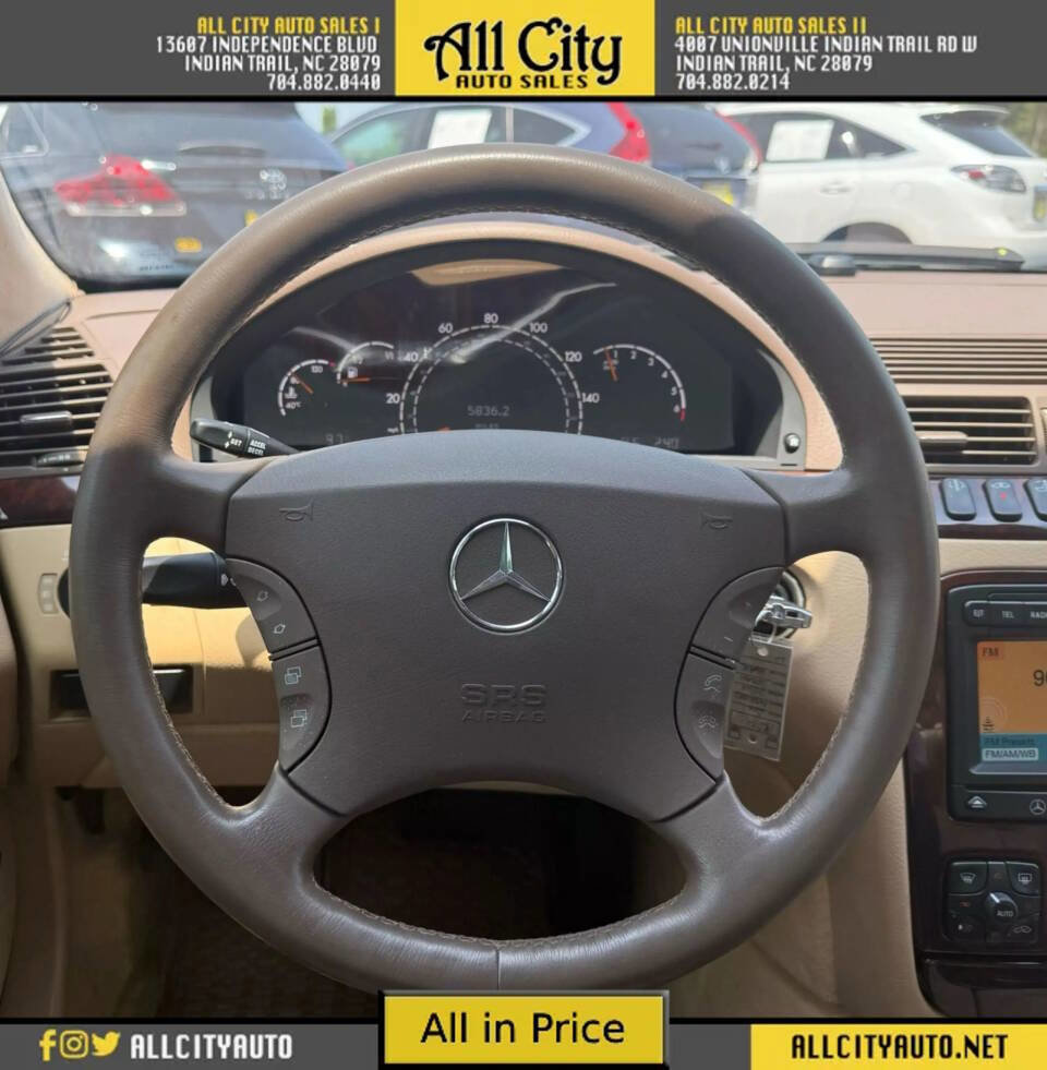 Used 2001 Mercedes-Benz S 500 image 17