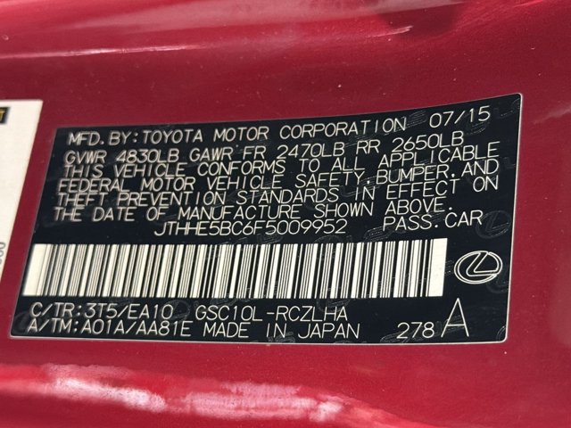 Used 2015 Lexus RC 350 w/ Navigation System Package RWD image 28