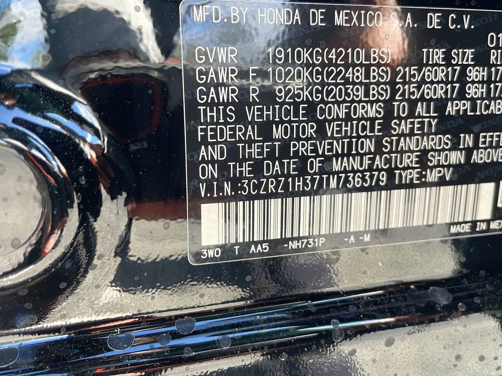 New 2026 Honda HR-V LX image 36