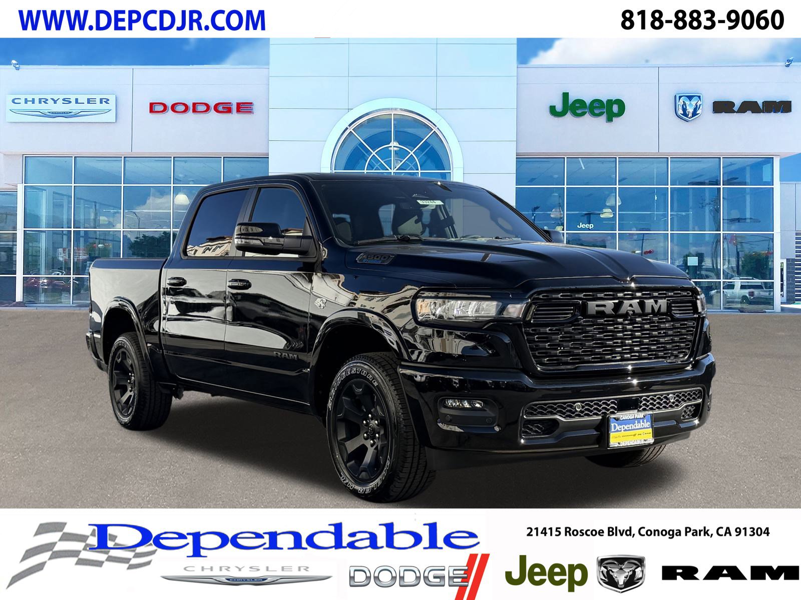 New 2026 RAM 1500 Big Horn AWD/4WD image 1