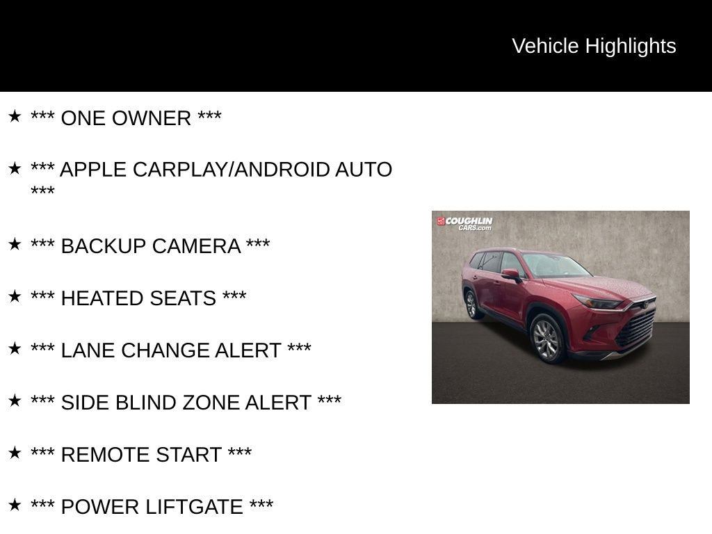 Used 2024 Toyota Grand Highlander XLE image 2