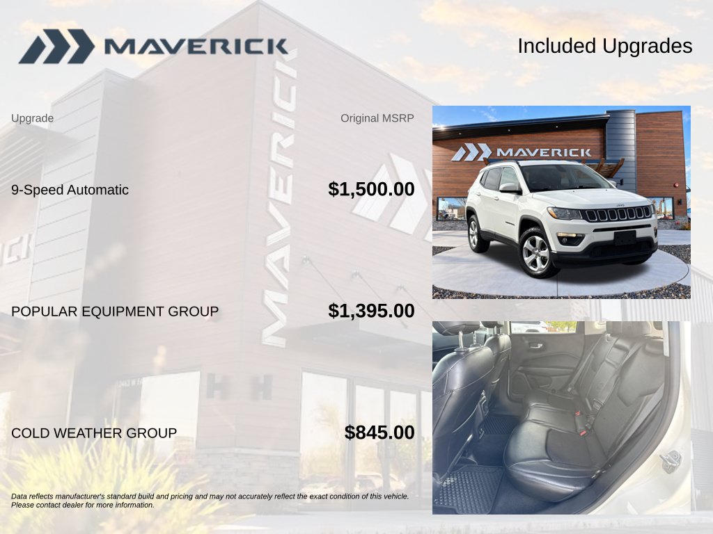 Used 2018 Jeep Compass Latitude w/ Popular Equipment Group AWD/4WD image 6
