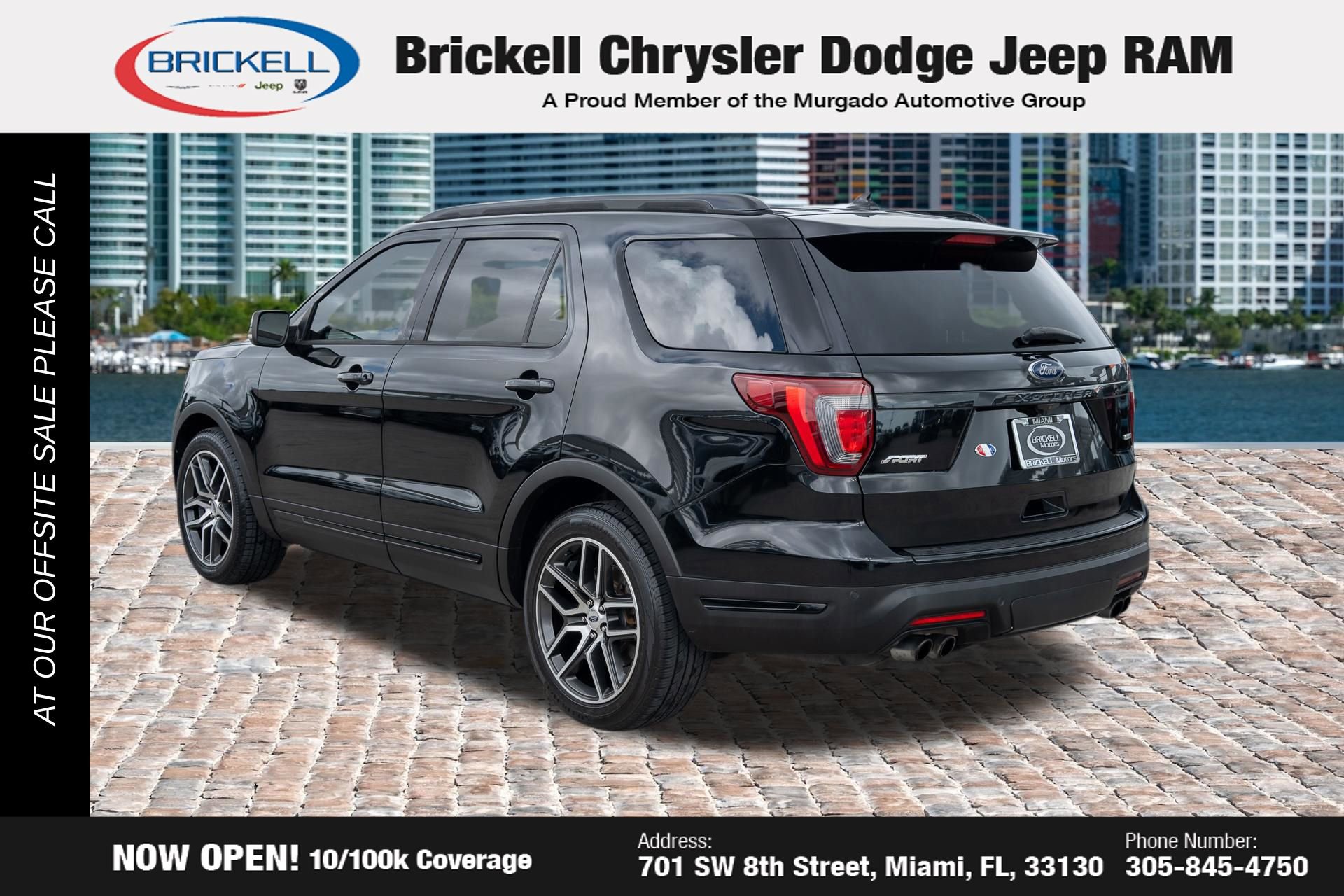 Used 2018 Ford Explorer Sport w/ Equipment Group 401A AWD/4WD image 7