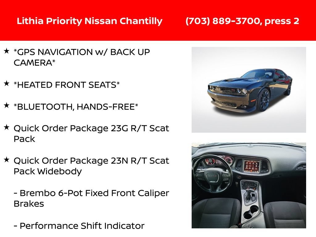 Used 2021 Dodge Challenger R/T Scat Pack RWD image 6