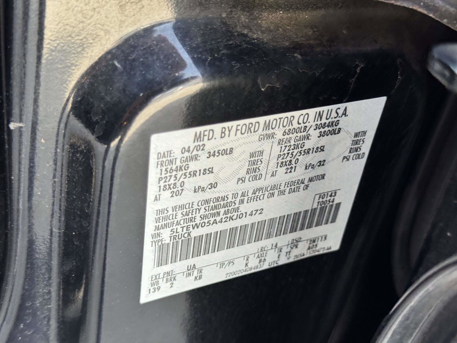 Used 2002 Lincoln Blackwood image 16