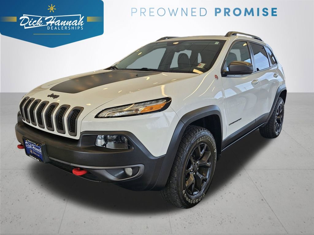 Used 2018 Jeep Cherokee Trailhawk w/ Quick Order Package 27L AWD/4WD image 1
