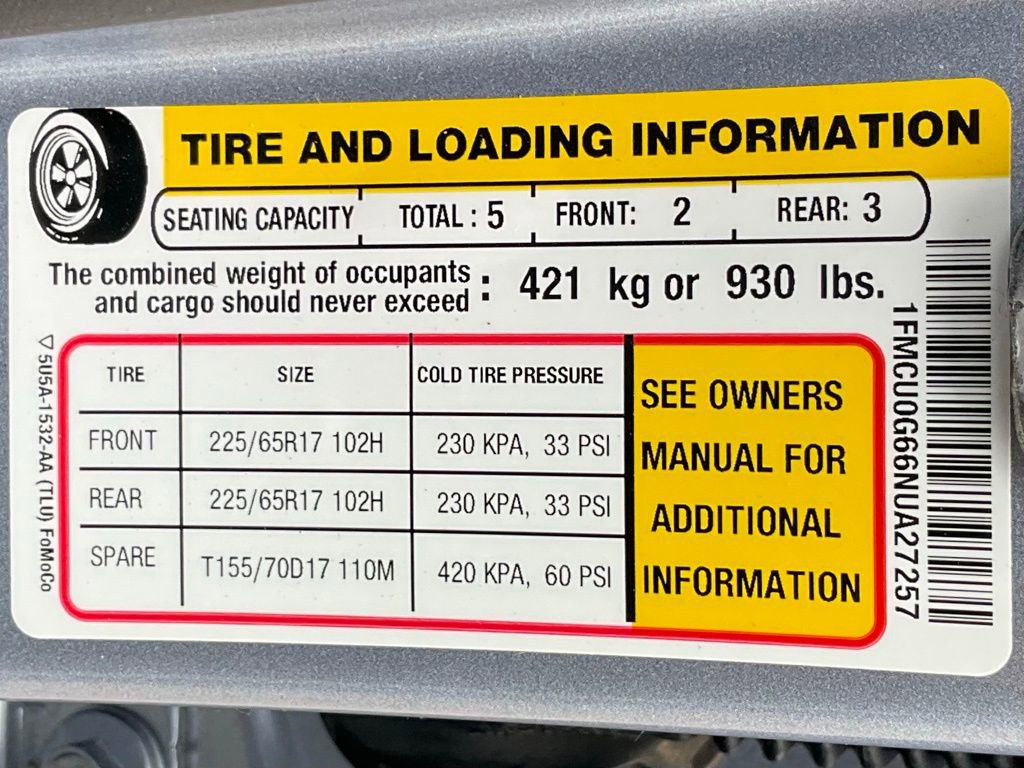 Certified 2022 Ford Escape SE FWD image 55