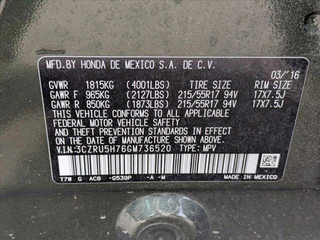 Used 2016 Honda HR-V EX-L image 16