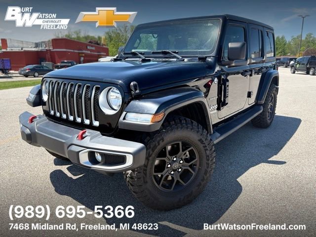 Used 2021 Jeep Wrangler Unlimited Sahara AWD/4WD image 1