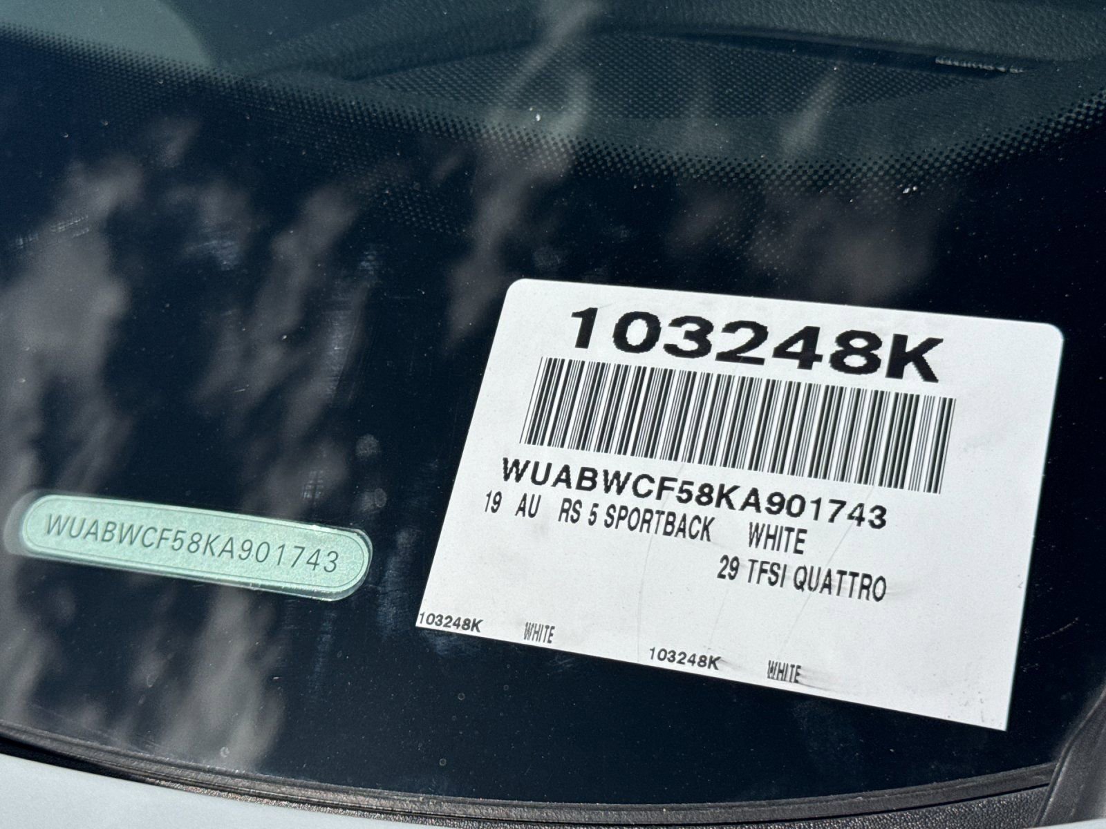 Used 2019 Audi RS 5 Sportback w/ Black Optic Carbon Package image 3