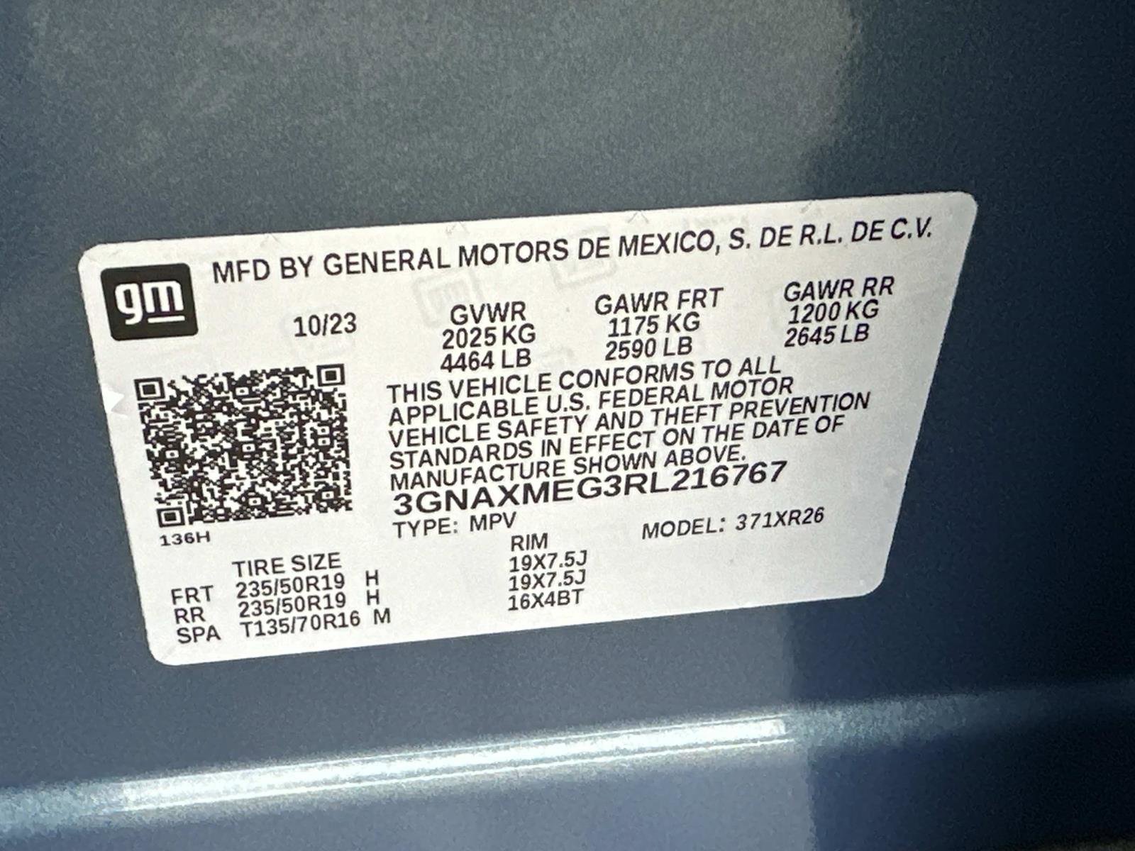 Certified 2024 Chevrolet Equinox RS image 17