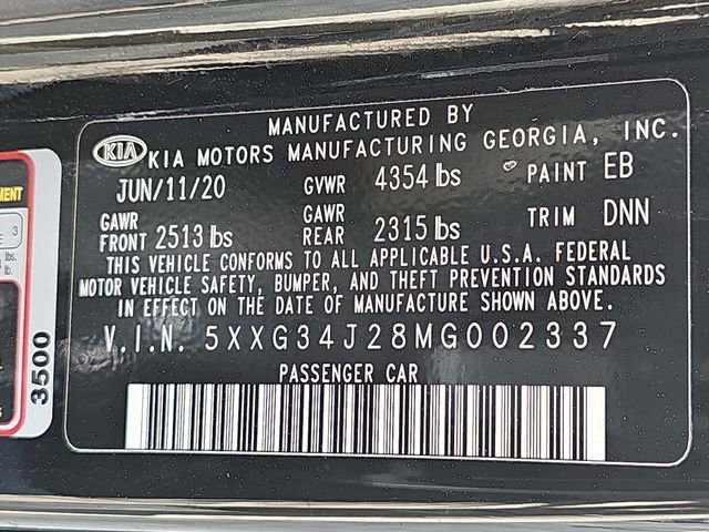 Used 2021 Kia K5 EX w/ EX Premium Package image 38