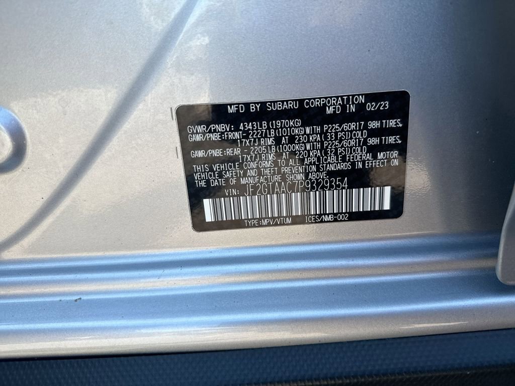 Used 2023 Subaru Crosstrek 2.0i AWD/4WD image 24