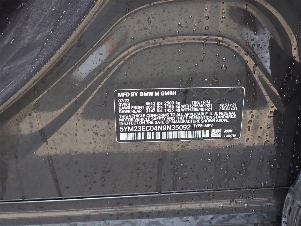 Used 2022 BMW X4 M w/ Competition Package image 41