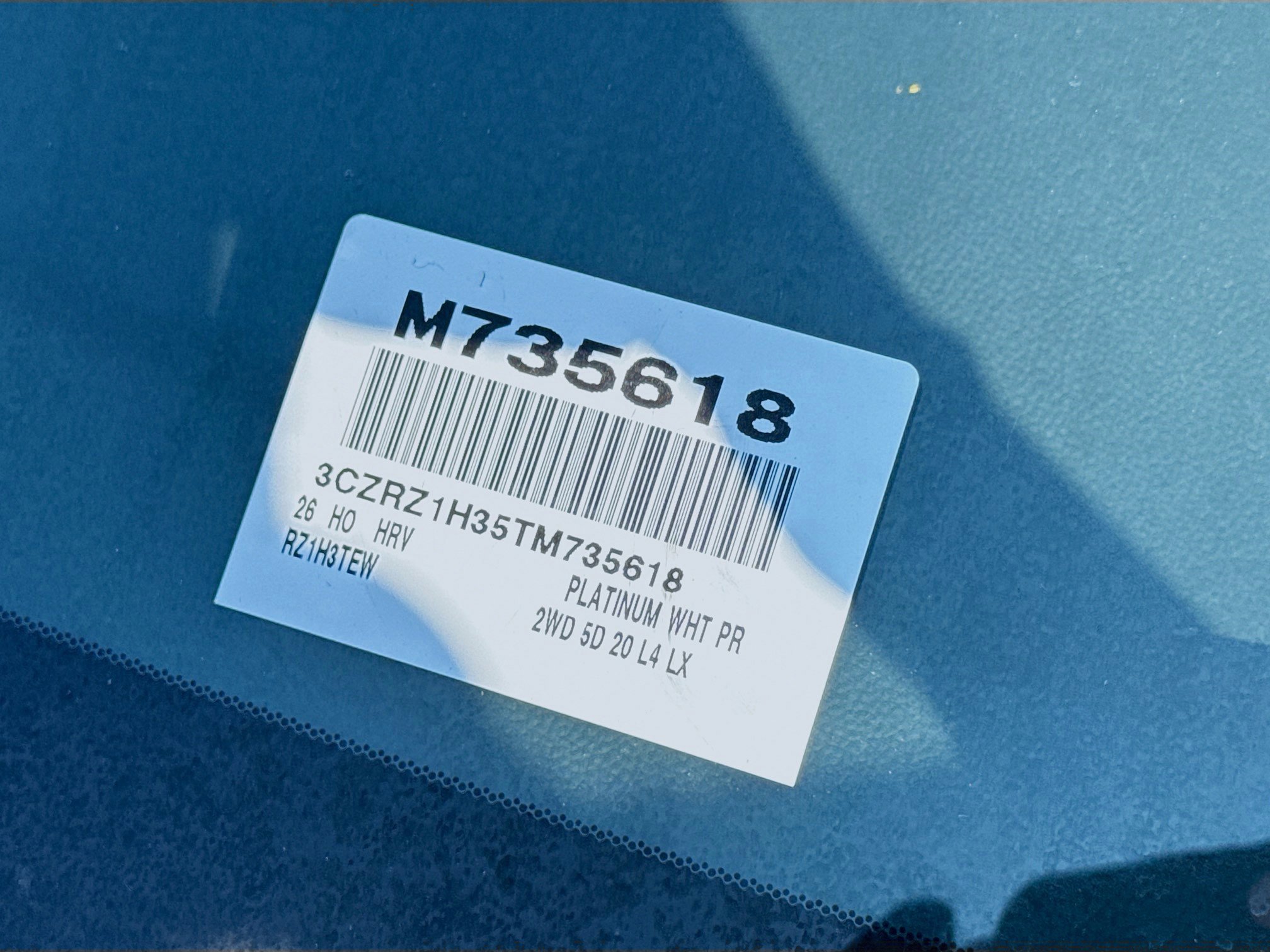 New 2026 Honda HR-V LX image 26