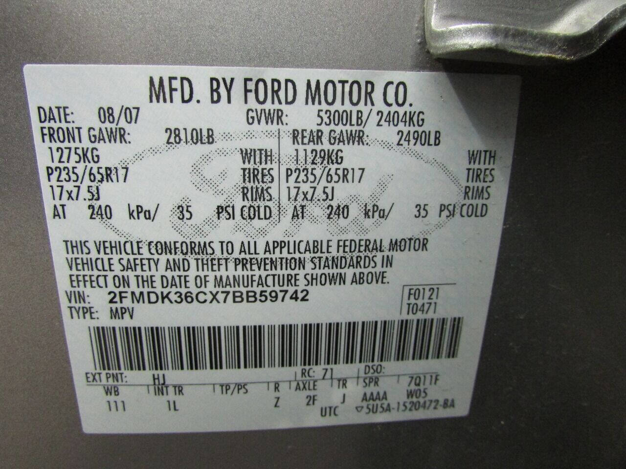 Used 2007 Ford Edge SE image 34