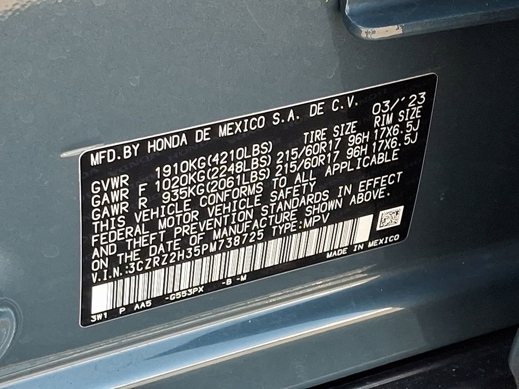 Used 2023 Honda HR-V LX image 27