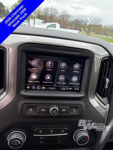 New 2026 Chevrolet Silverado 1500 W/T w/ WT Value Package RWD image 21