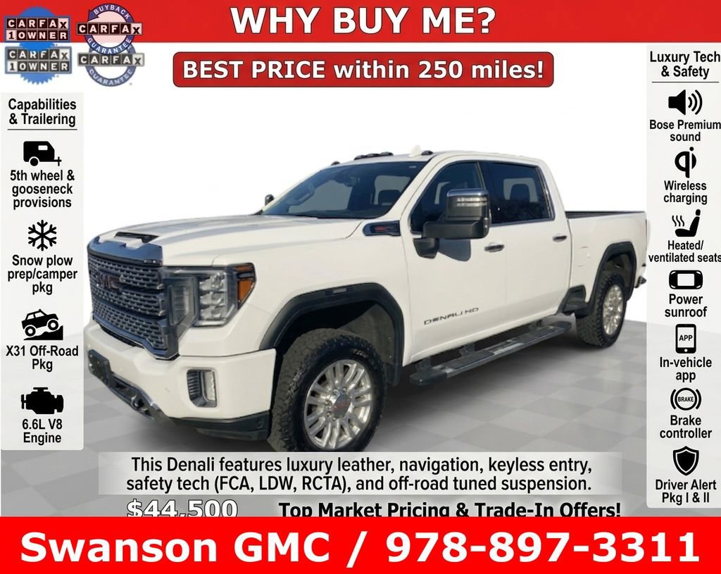 Certified 2022 GMC Sierra 2500 Denali w/ Snow Plow Prep/Camper Package AWD/4WD video 1