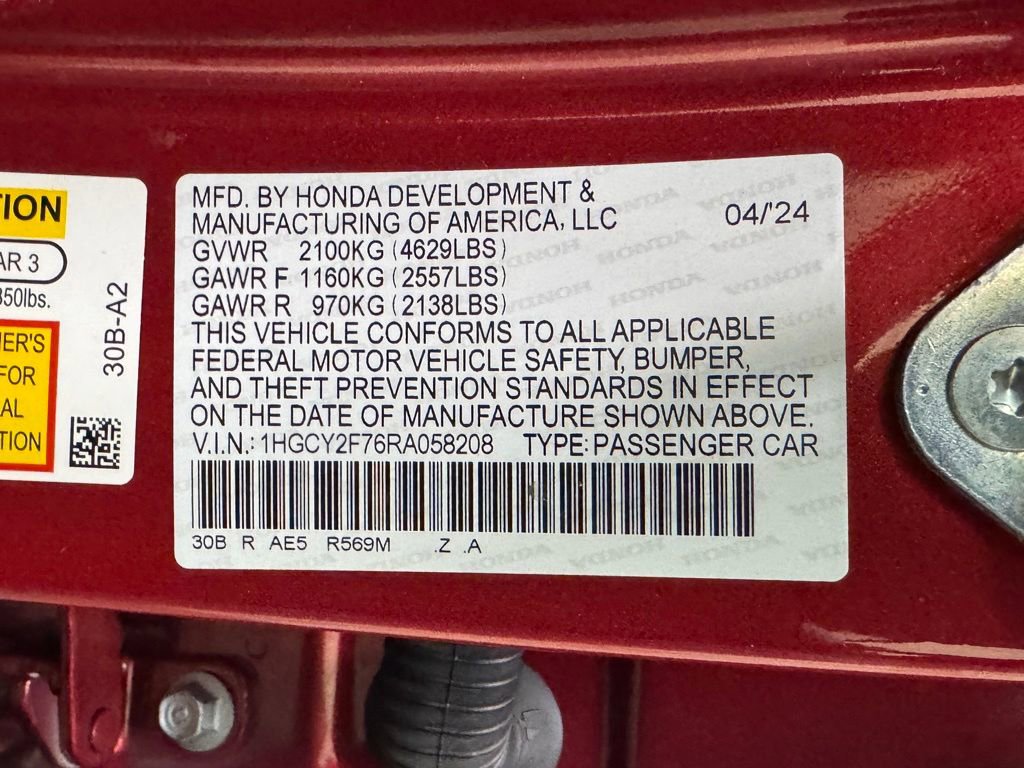 Used 2024 Honda Accord Sport image 11