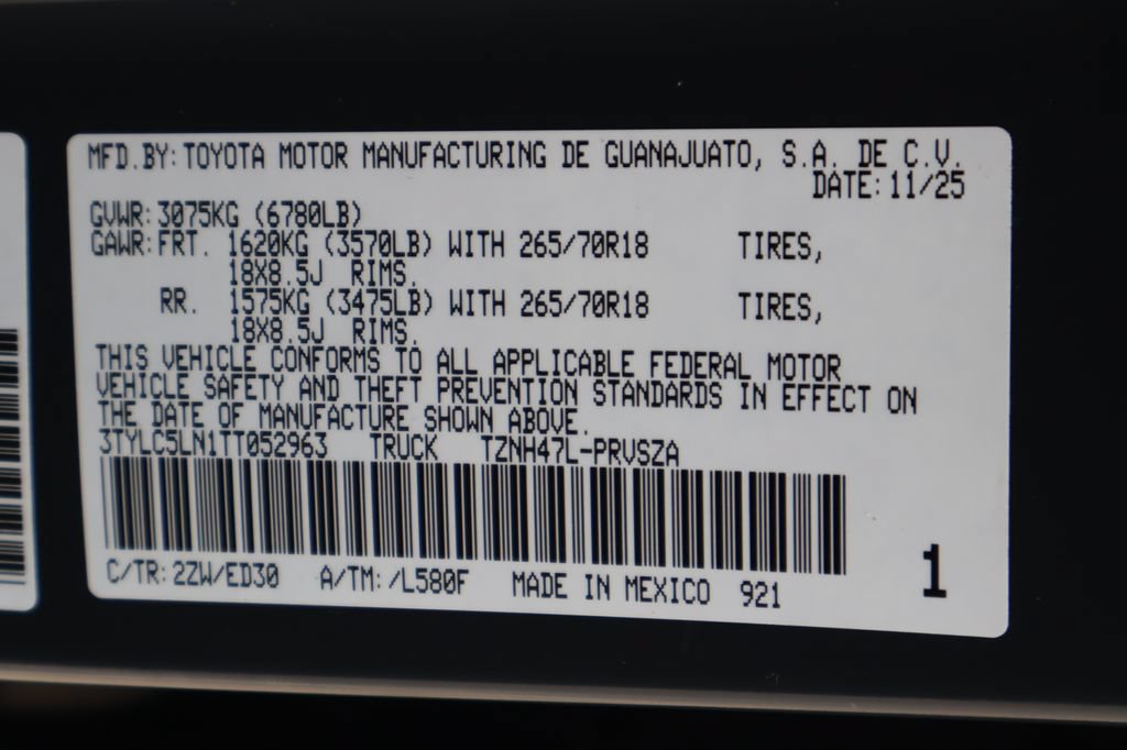 Certified 2026 Toyota Tacoma TRD Pro AWD/4WD image 17