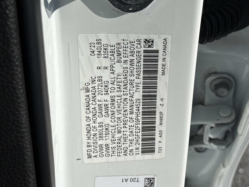 Used 2023 Honda Civic Sport image 31