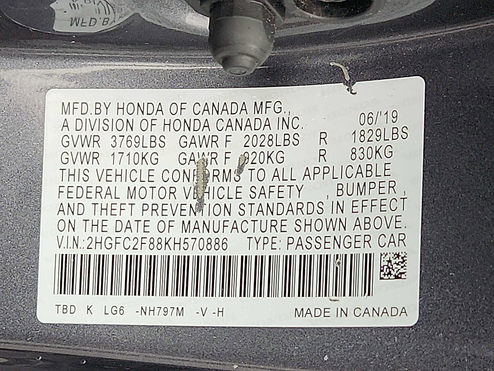 Used 2019 Honda Civic Sport image 27