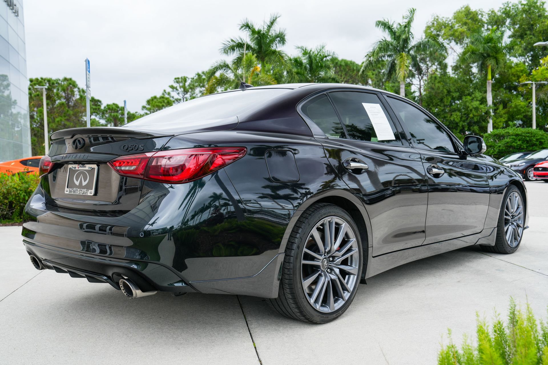 Used 2023 INFINITI Q50 Red Sport 400 w/ Black Opal Edition image 25