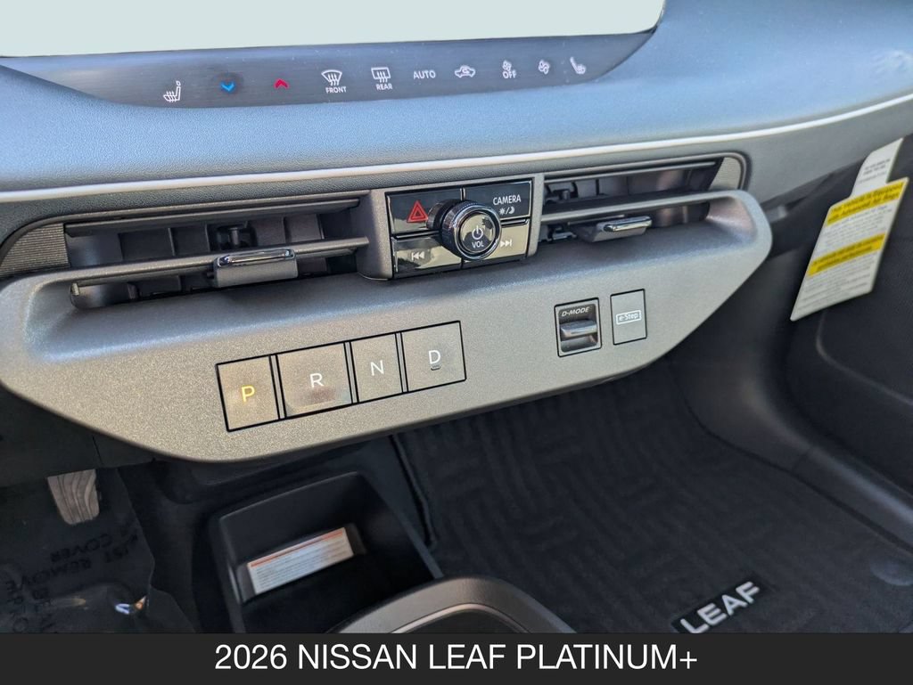 New 2026 Nissan Leaf Platinum+ w/ Cargo Package (Platinum+) FWD image 16