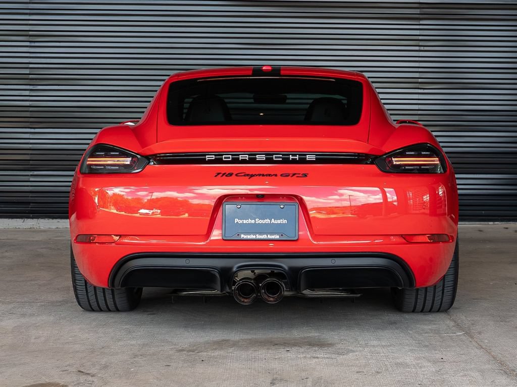 Certified 2018 Porsche 718 Cayman GTS RWD image 4