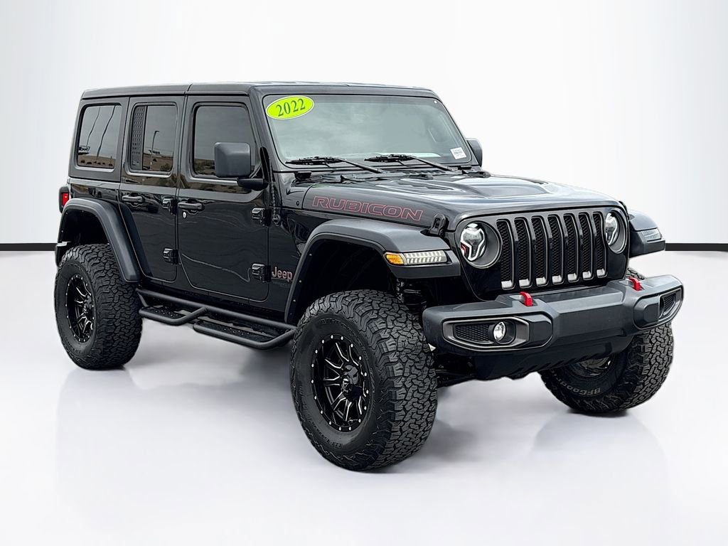 Used 2022 Jeep Wrangler Unlimited Rubicon AWD/4WD image 3