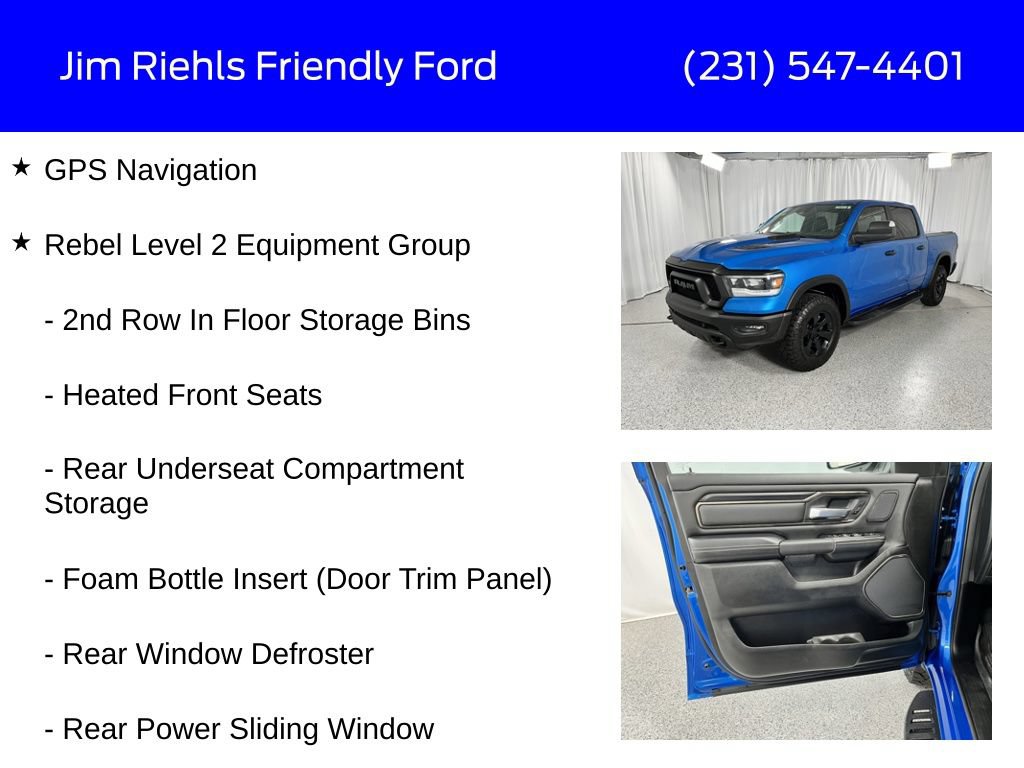 Used 2023 RAM 1500 Rebel w/ Rebel Level 2 Equipment Group AWD/4WD image 6