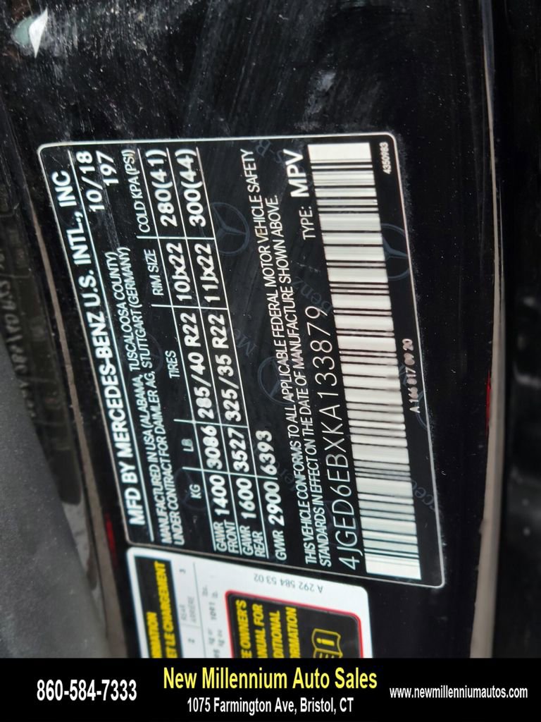 Used 2019 Mercedes-Benz GLE 43 AMG 4MATIC Coupe w/ Premium 3 Package image 37