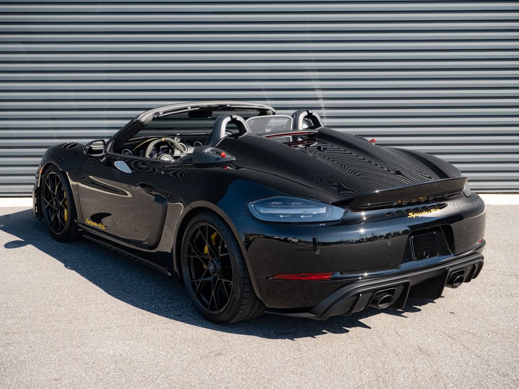 Certified 2025 Porsche 718 Boxster Spyder RS RWD image 3