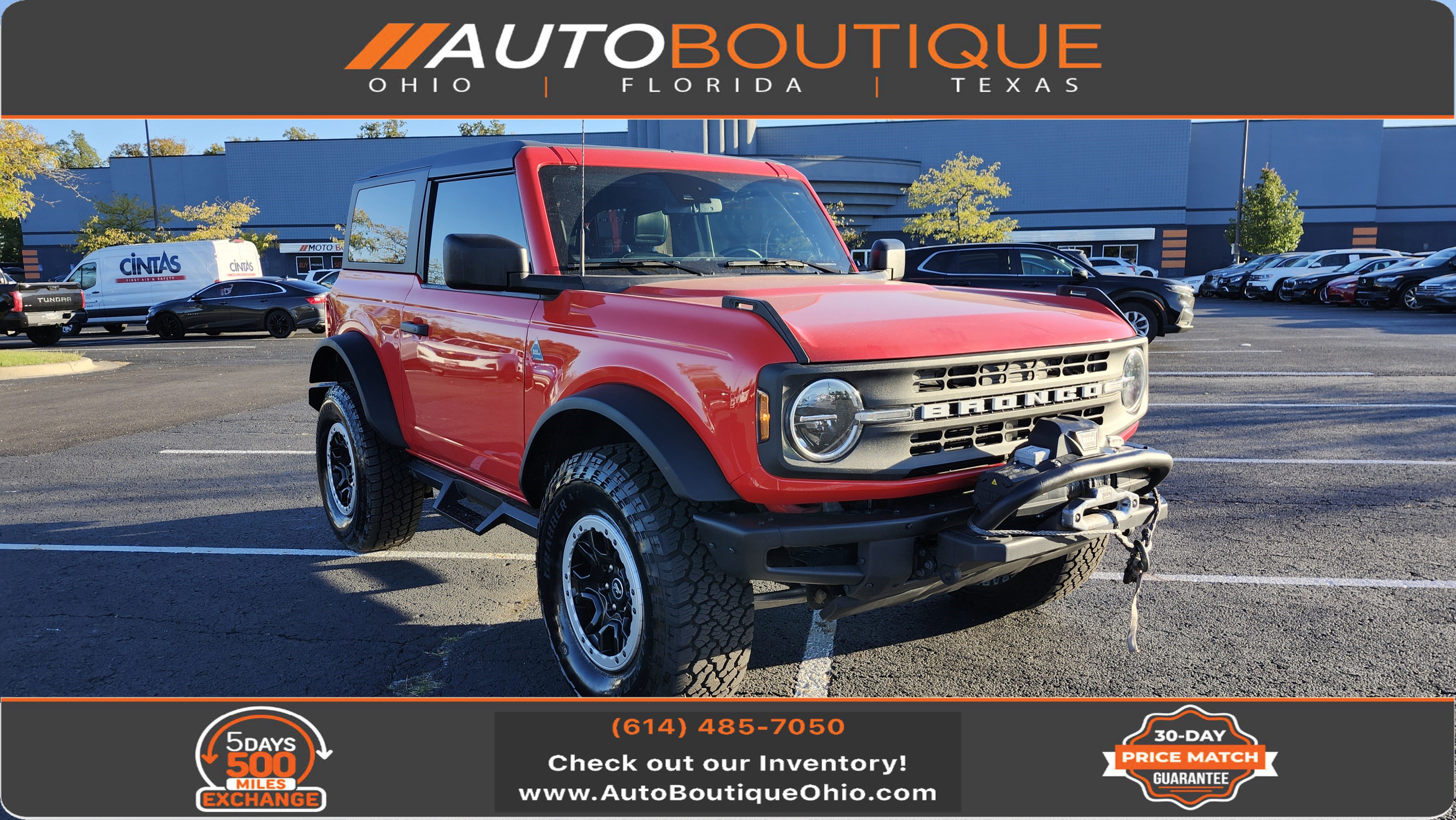 Used 2021 Ford Bronco Black Diamond w/ Sasquatch Package image 1