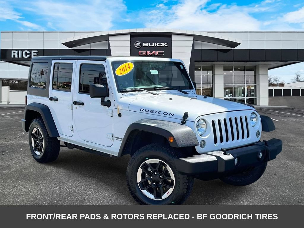 Used 2014 Jeep Wrangler Unlimited Rubicon w/ Max Tow Package AWD/4WD image 1