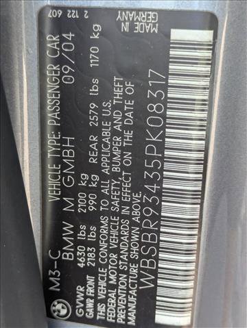 Used 2005 BMW M3 Convertible image 19