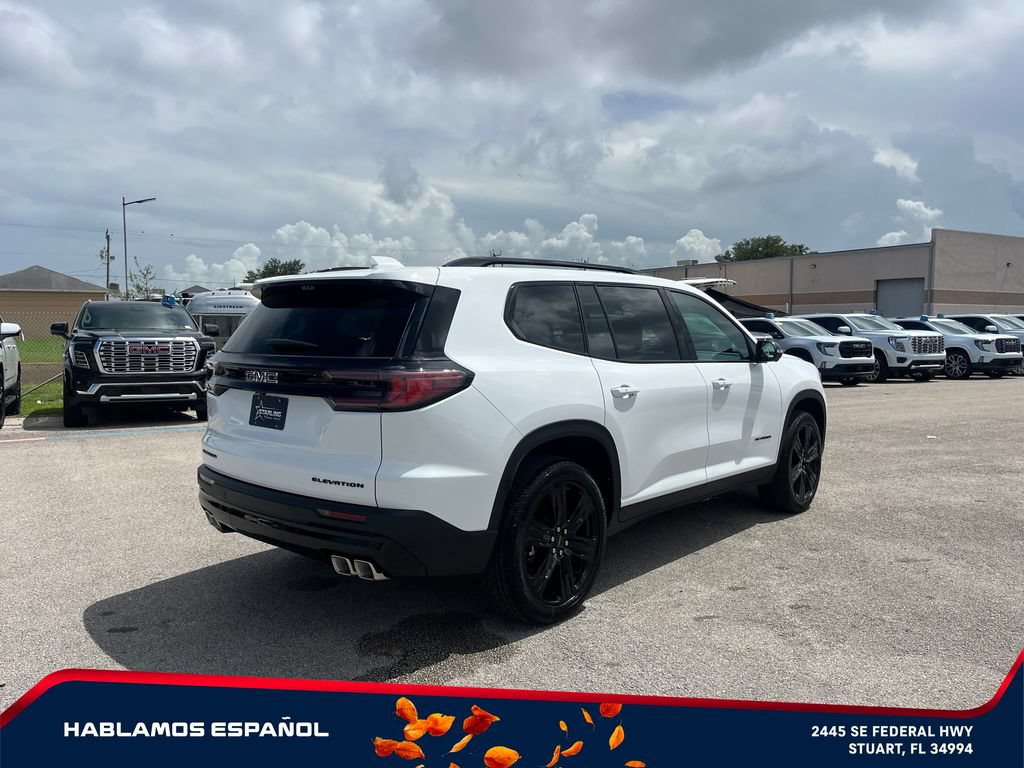 New 2026 GMC Acadia Elevation w/ Black Edition FWD image 7