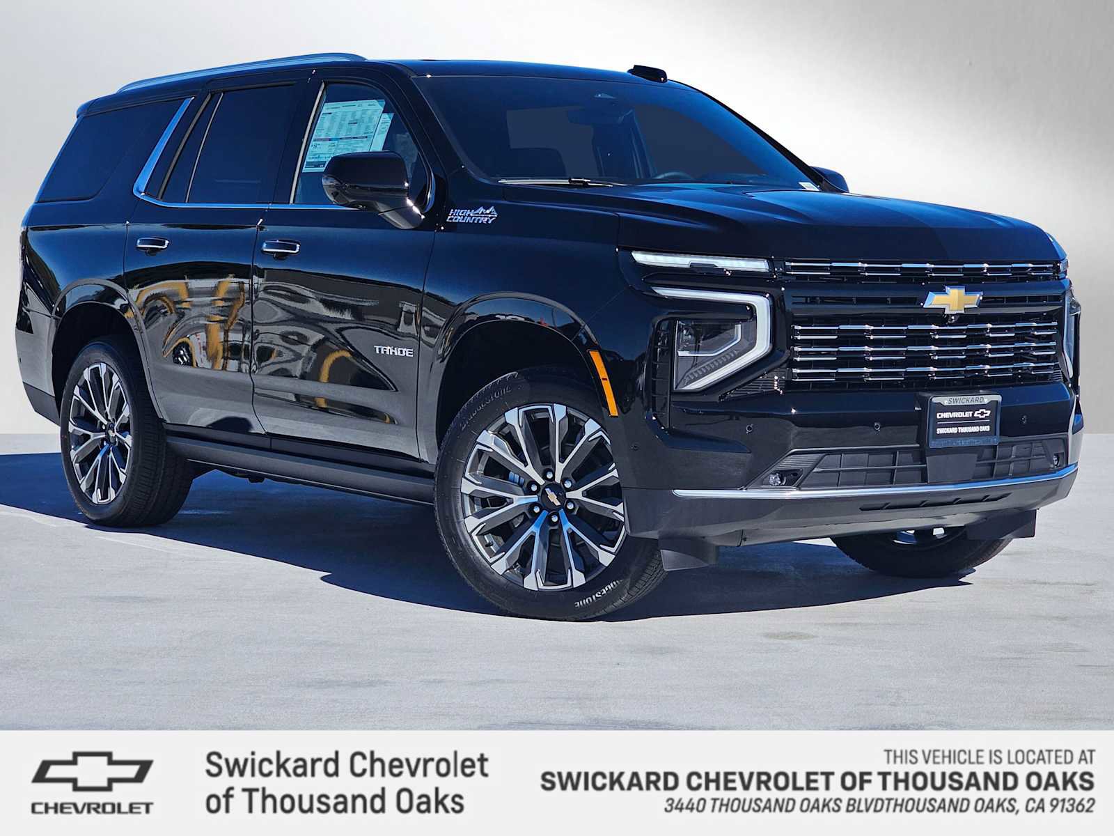 New 2026 Chevrolet Tahoe High Country