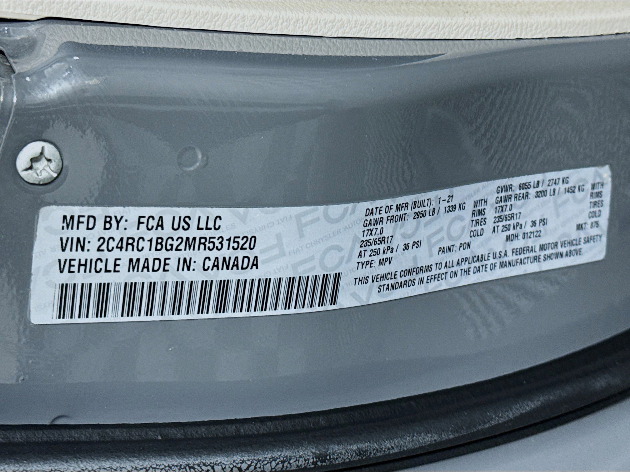Used 2021 Chrysler Pacifica Touring-L image 38