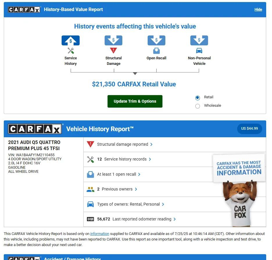 Used 2021 Audi Q5 2.0T Premium Plus AWD/4WD image 36