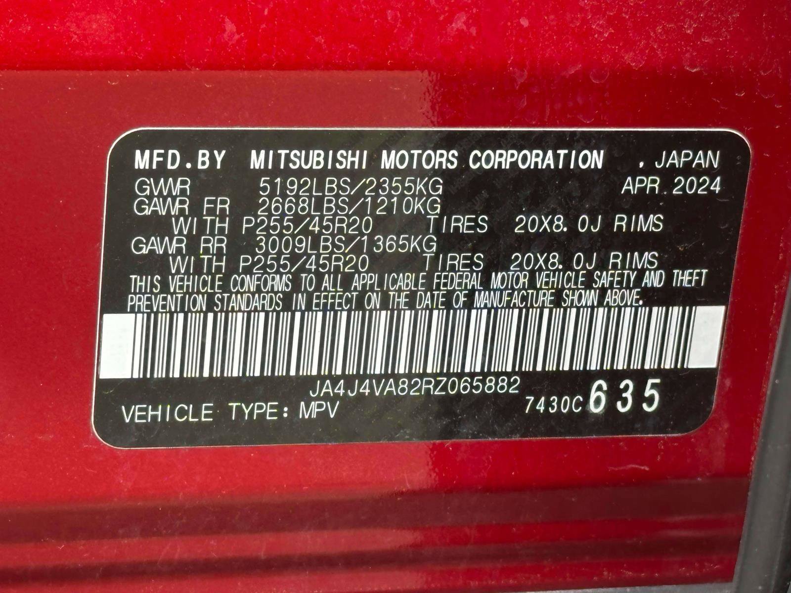 Used 2024 Mitsubishi Outlander SE AWD/4WD image 11
