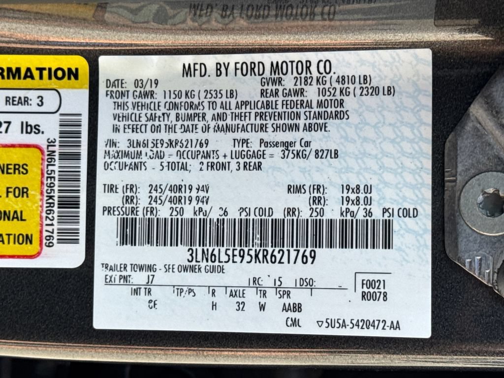 Used 2019 Lincoln MKZ Reserve FWD image 30